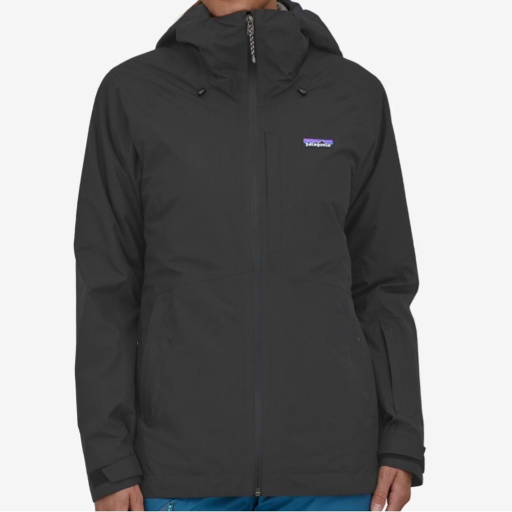 Patagonia Recco 3 in 1 powder town jacket black ski puffer rain on website now